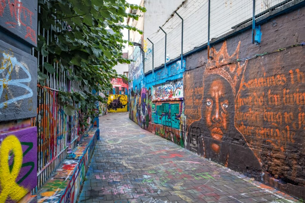 Hidden Belgium: Ghent’s graffiti alley
