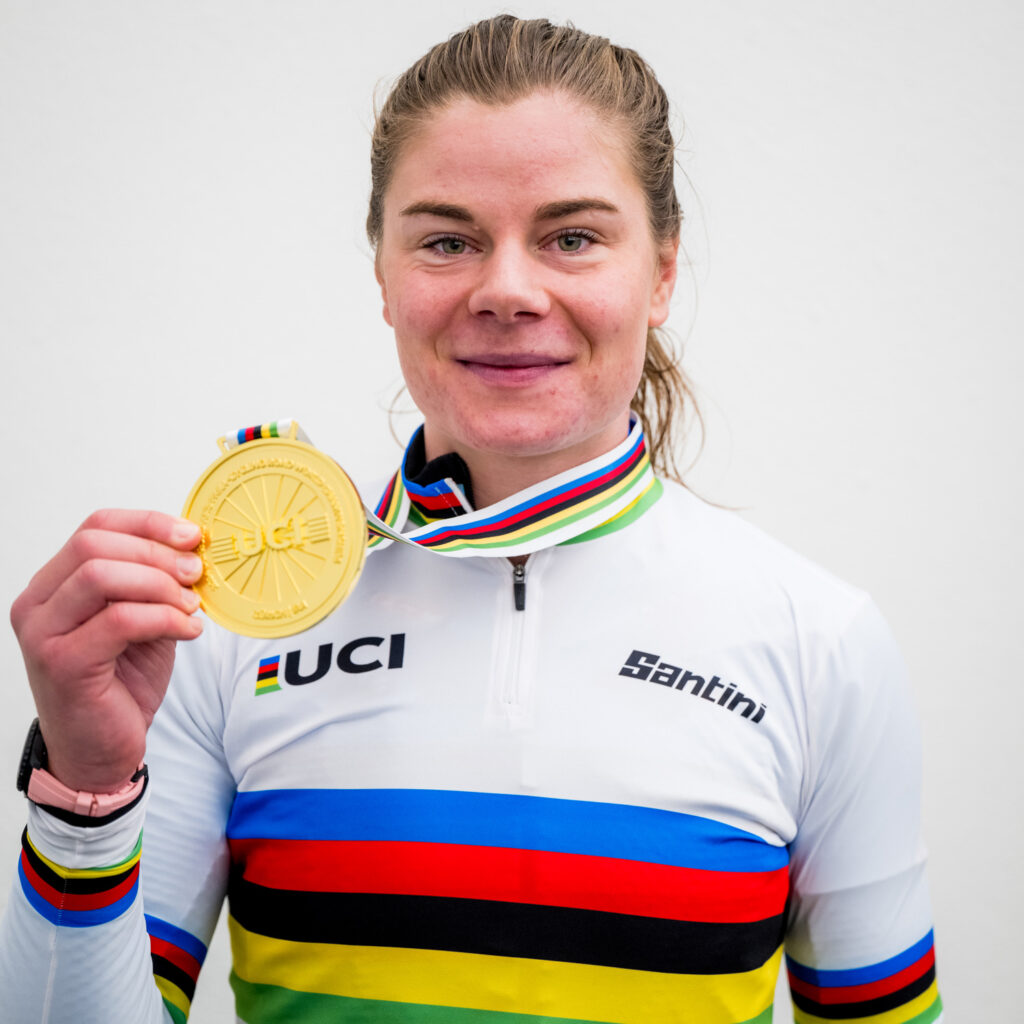 Fifth Crystal Bike in a row for Lotte Kopecky