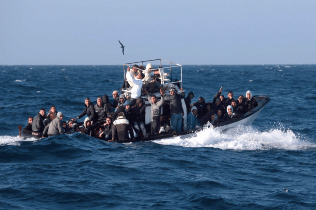 UK authorities intercept nine boats with over 500 people on Saturday