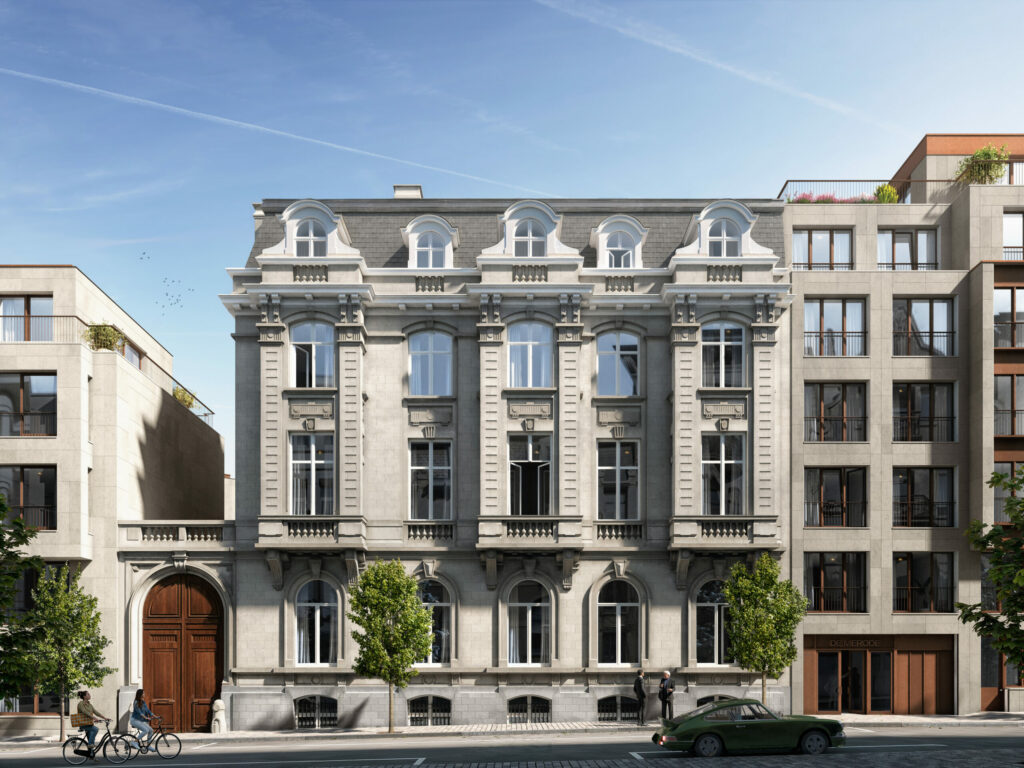 An urban jewel: Renovation of city palace in Ixelles gets green light