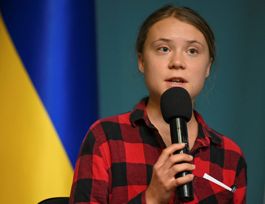 Greta Thunberg organises rally against authoritarianism in Georgia