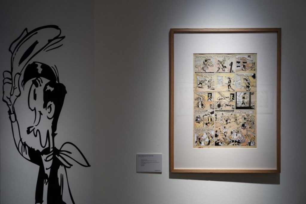 Fifty original Lucky Luke drawings to be auctioned in Paris