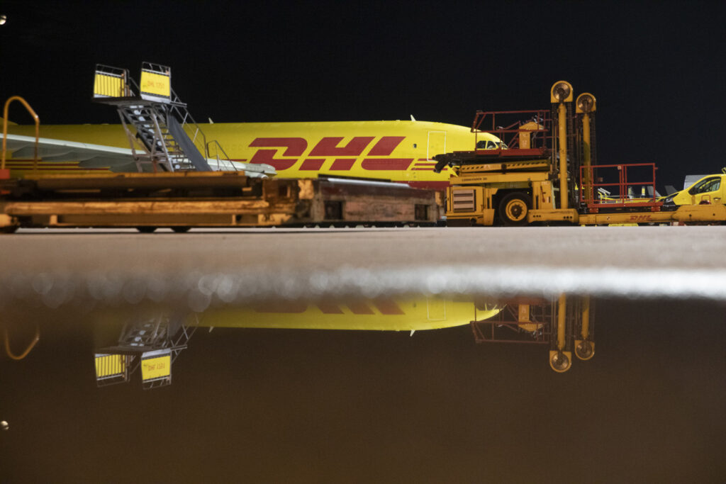 DHL planes to partly fly on frying oil from Brussels Airport