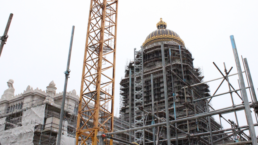 Behind the scenes of Belgium's largest restoration project