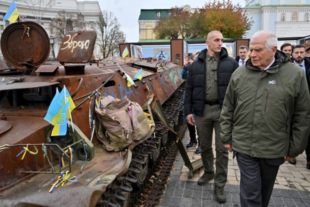 EU's support for Ukraine is 'unwavering', says Borrell in Kyiv