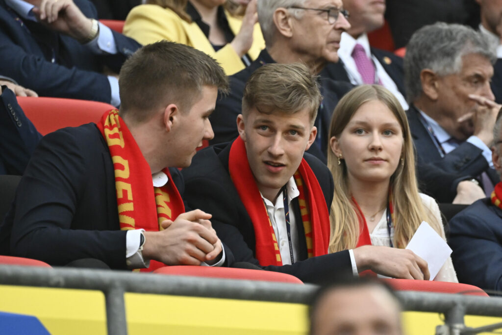 A royal Red Devil? Prince Emmanuel training at Spanish football academy