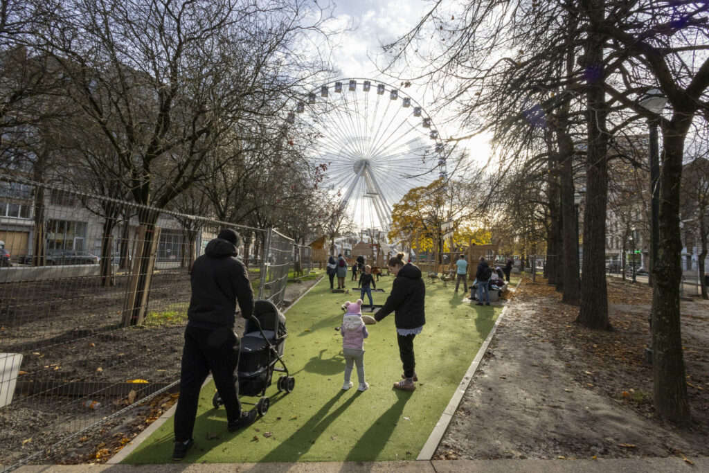 Sunny spells on the last day of the year