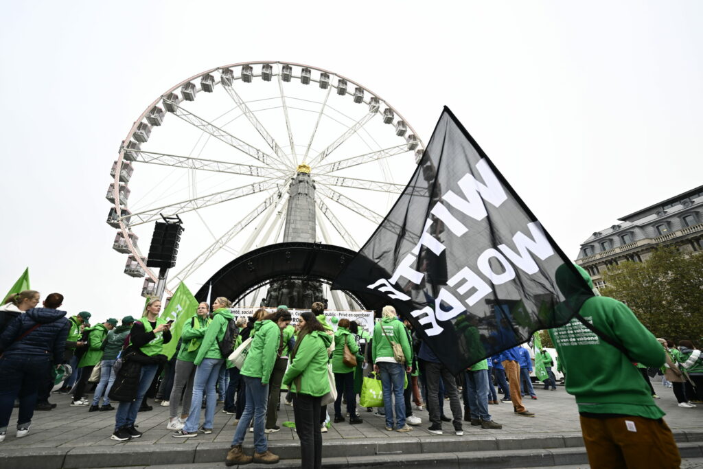 'Militant' trade unions to demonstrate in Brussels on 13 December