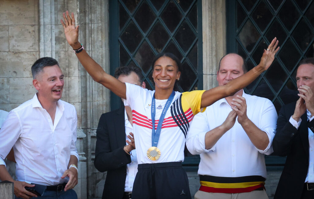 Nafi Thiam wins award honouring Belgium's top athlete of the year for the 10th time