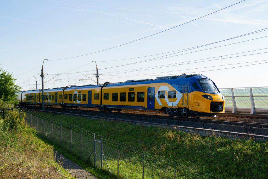 Faster train between Brussels and Amsterdam hits tracks for first time