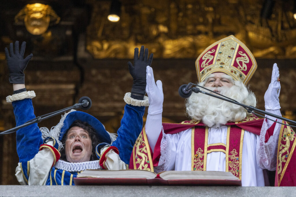 Who is Sinterklaas and where can you see him on 6 December?