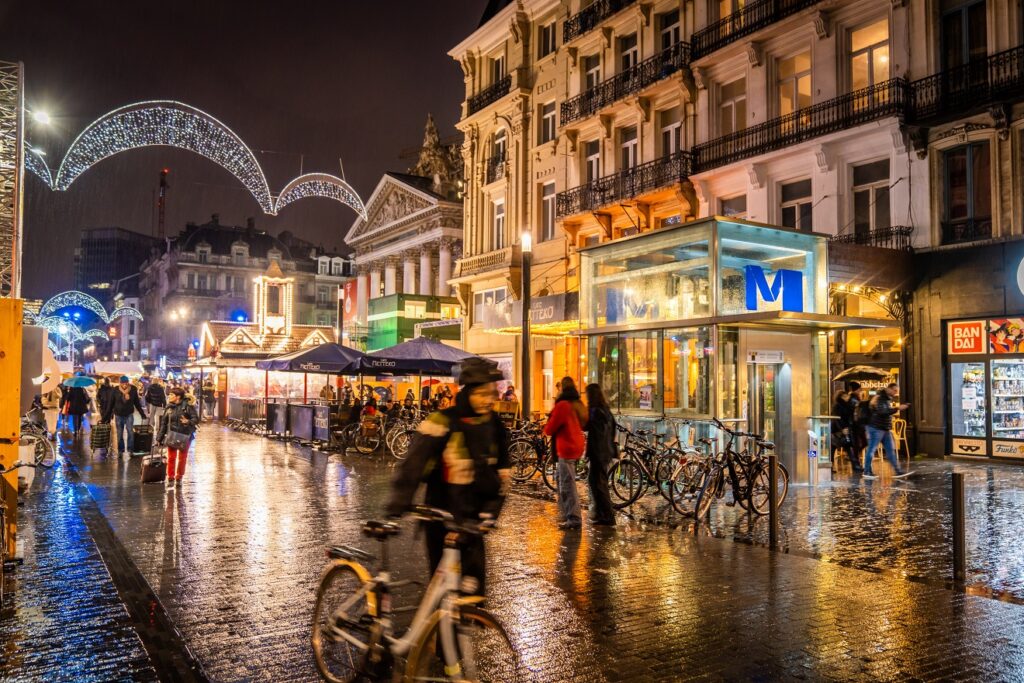 Free public transport across Brussels on New Year's Eve