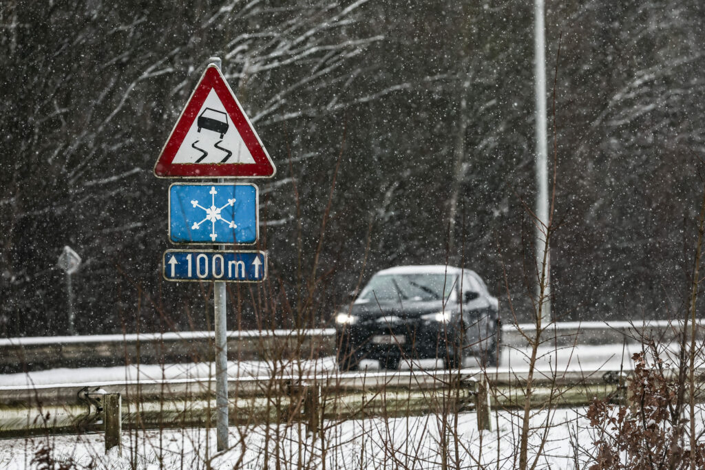 Belgium's first snow of 2025 expected tonight