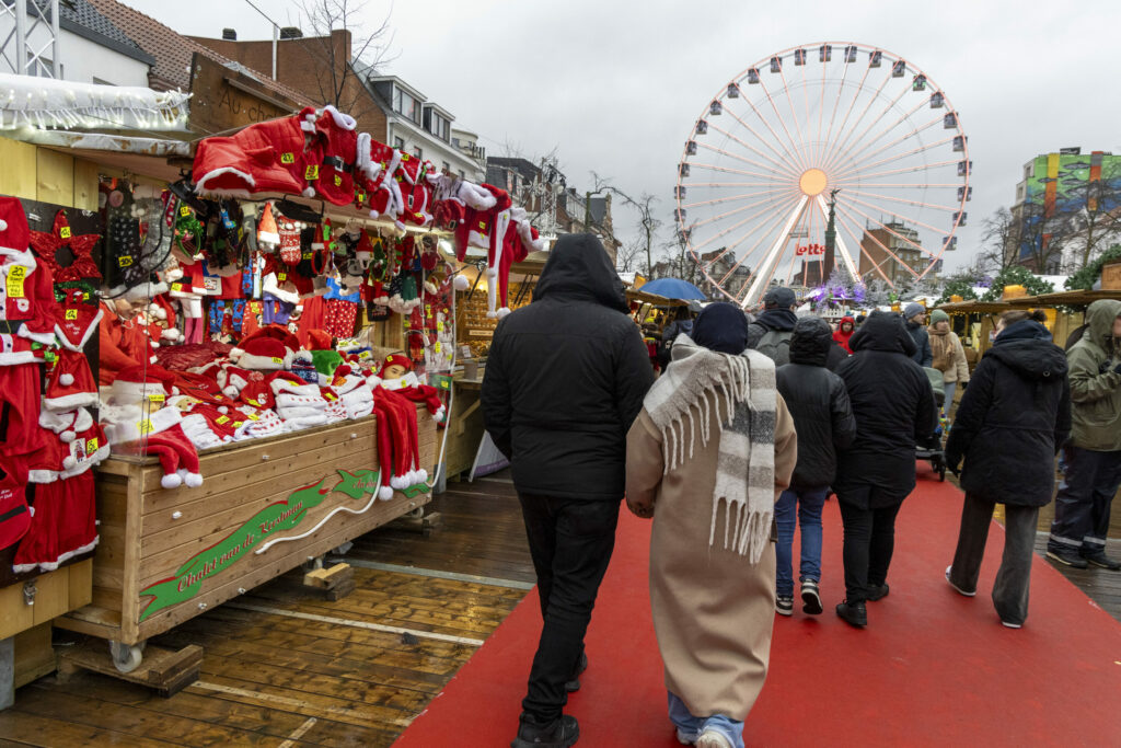 A grey and foggy Christmas across Belgium