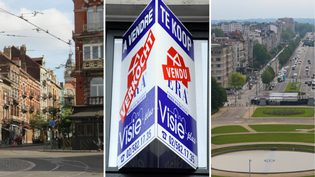 What are Brussels' most expensive and cheapest communes?