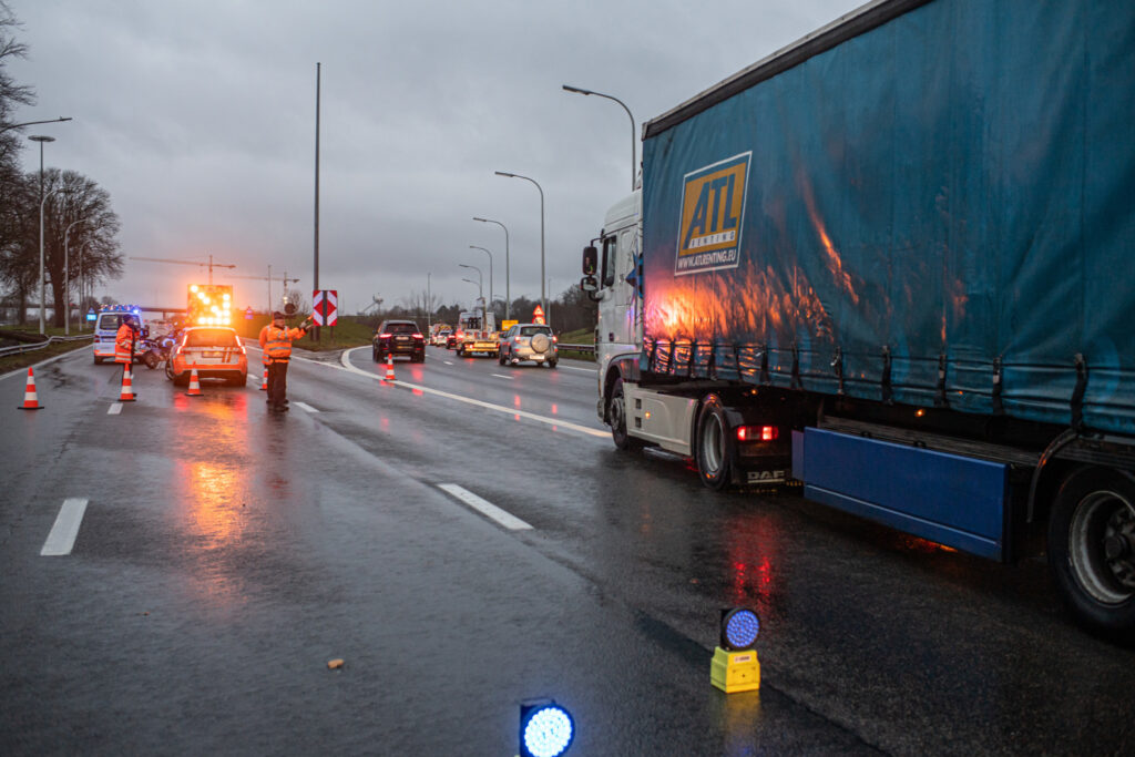 A12 junction towards Antwerp closed for full weekend