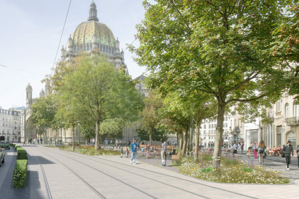 Large redevelopment of key Schaerbeek square will finally go ahead