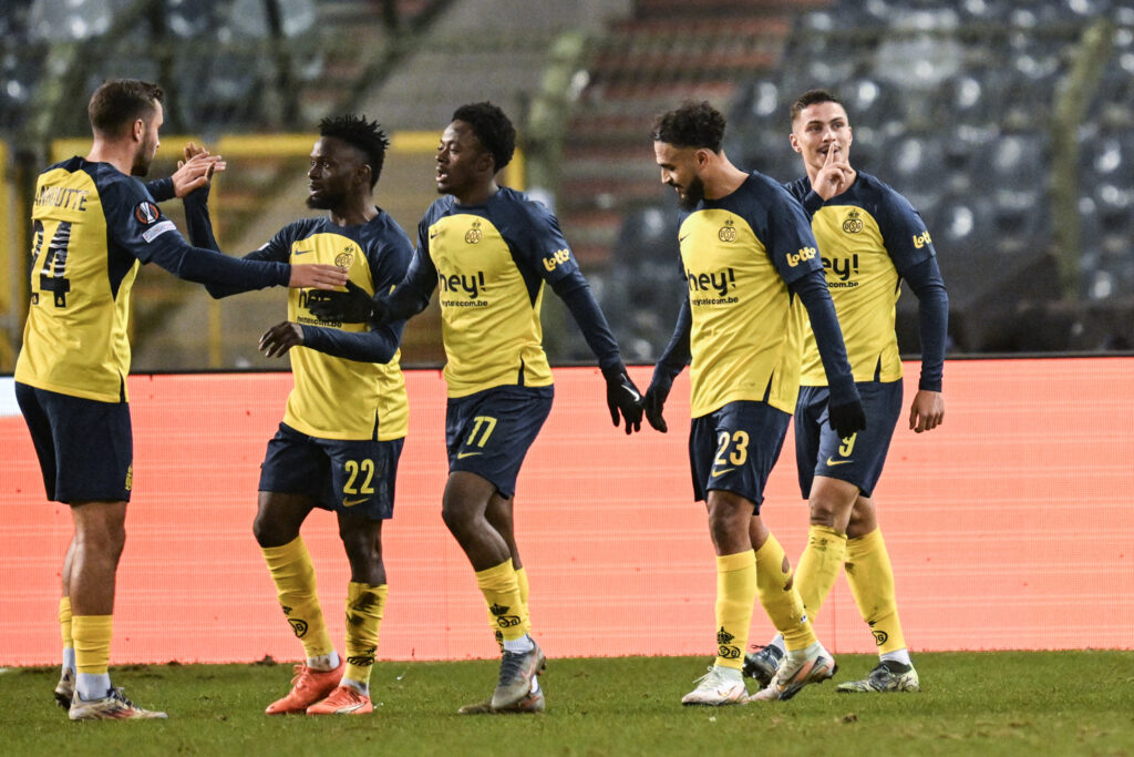 Union Saint-Gilloise overcome Nice to stay in hunt for qualification