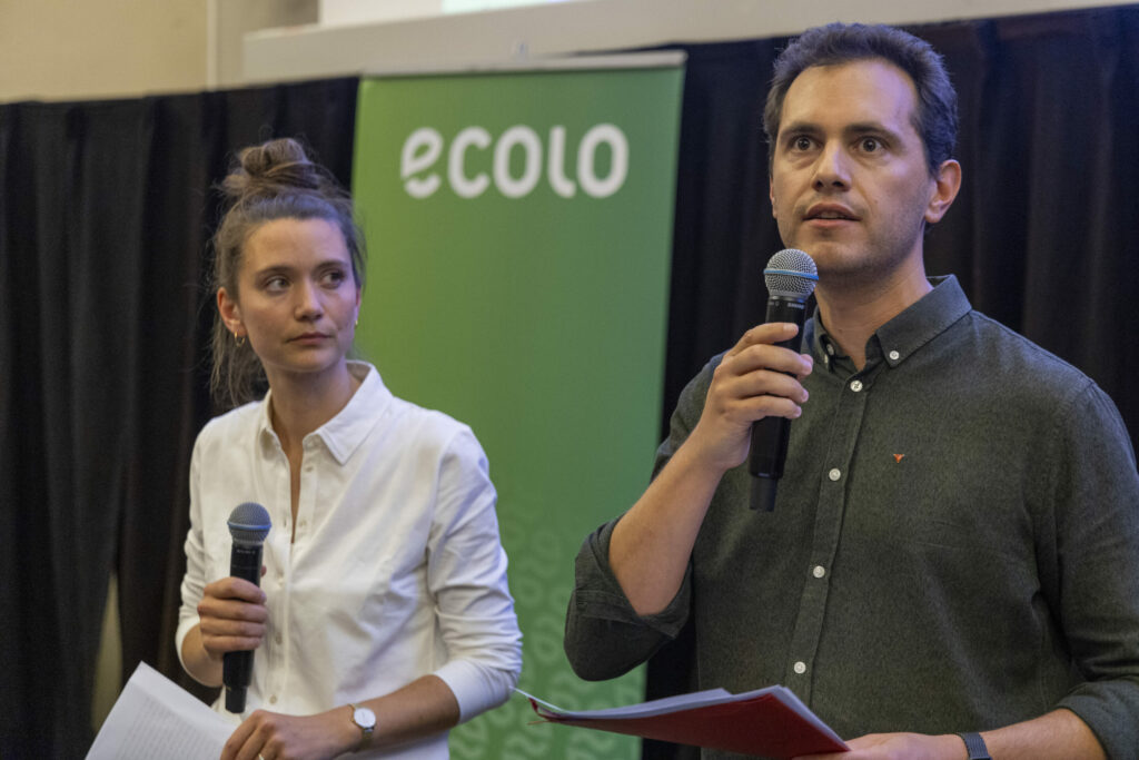 Co-leaders of French-speaking green party Ecolo resign