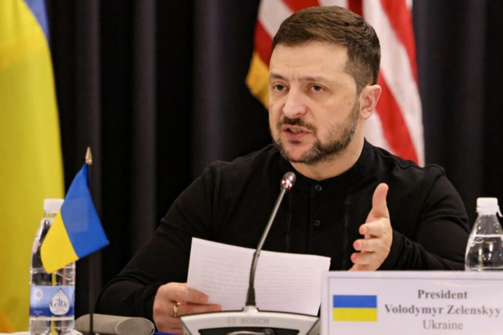 Ukrainian President Zelenskyy proposes sending firefighters to California