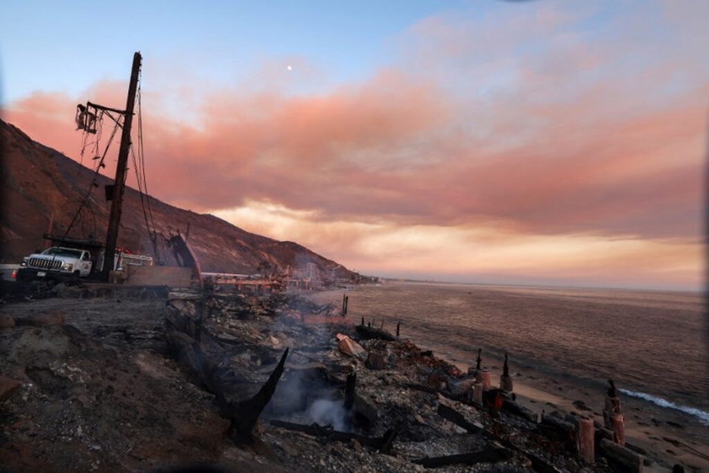 California fires: LA declares public health emergency