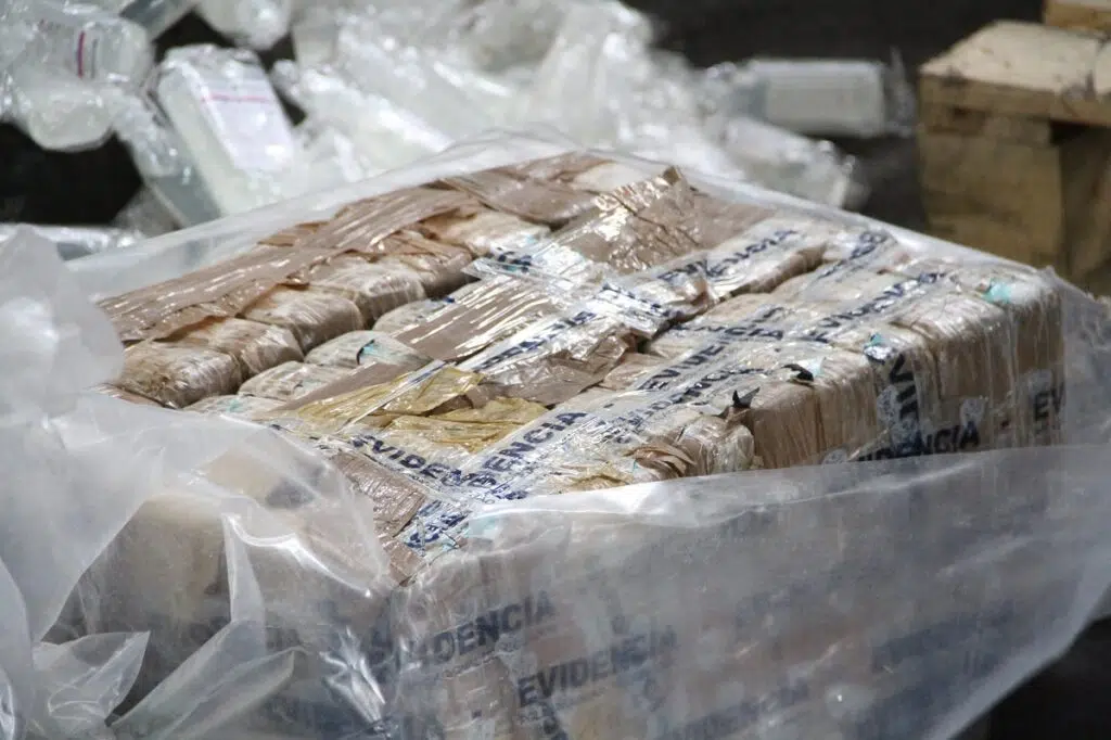 Colombian police announce 8.2-tonne drug bust at Pacific Ocean port