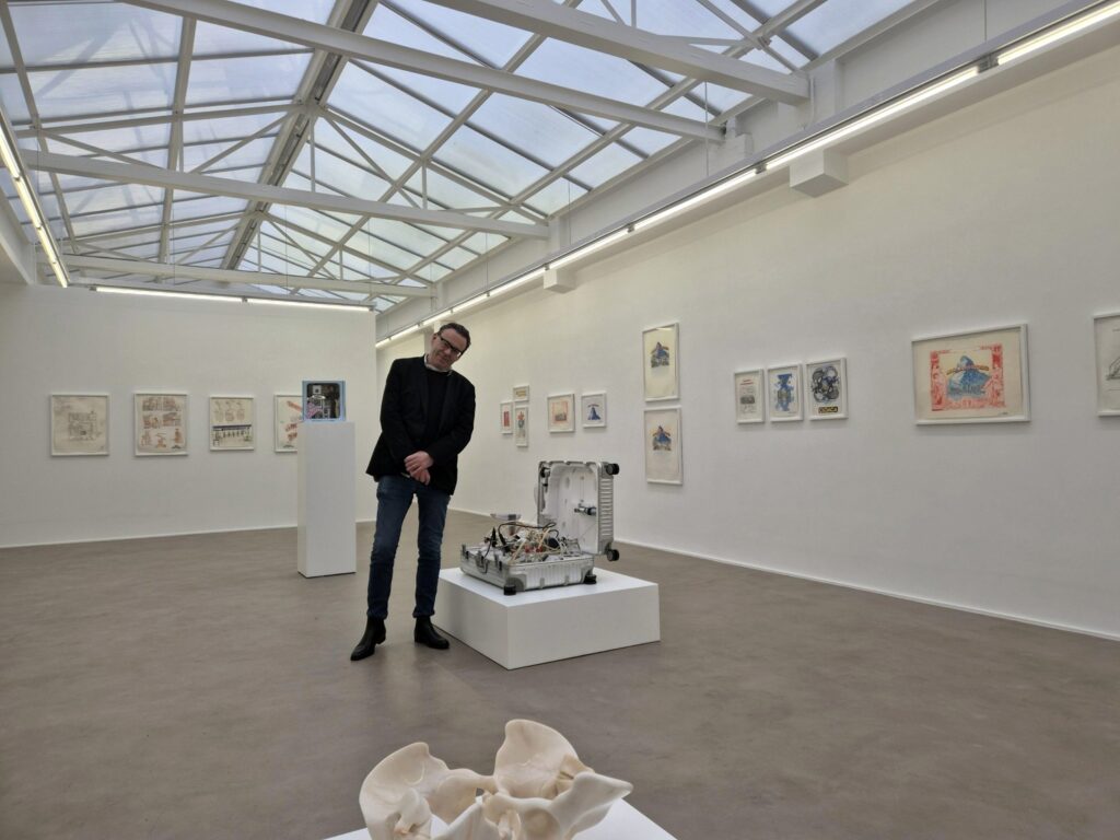 Artist Wim Delvoye looks back on 25 years of 'Cloaca' with a retrospective in Brussels