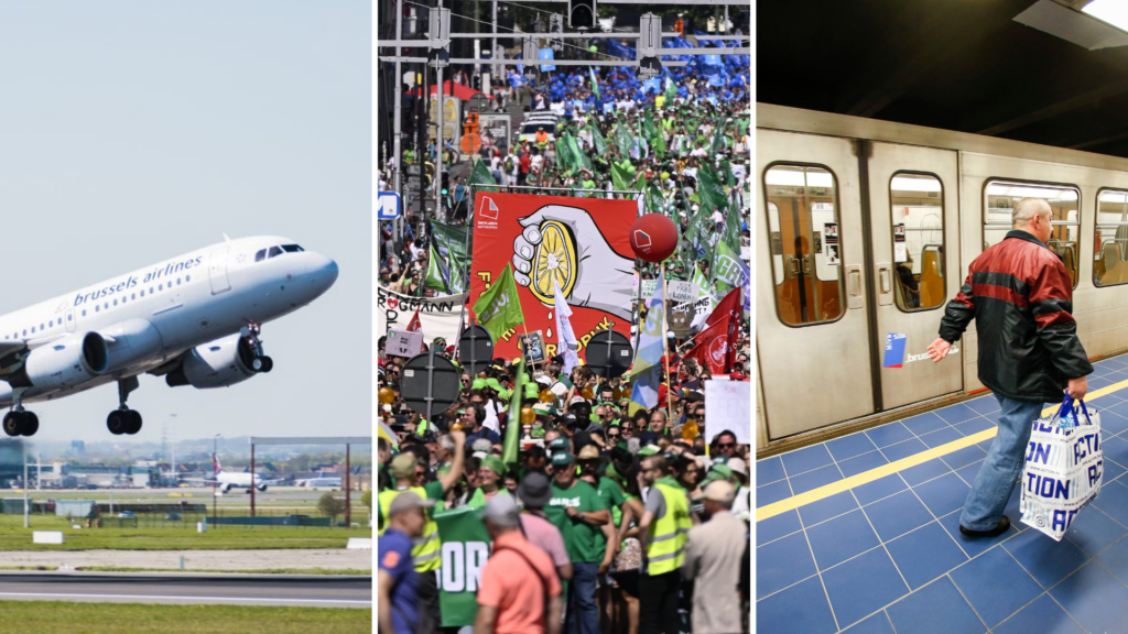 National strike: Major disruptions across all sectors in Belgium on Thursday