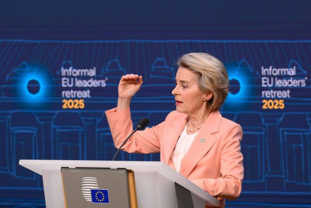 'Europe must face the world as it is', von der Leyen tells EU ambassadors