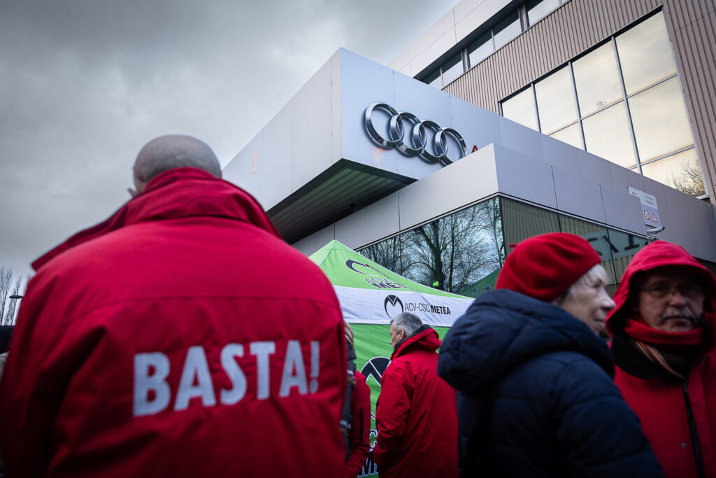 Audi Brussels subcontractors to protest in the capital on Monday