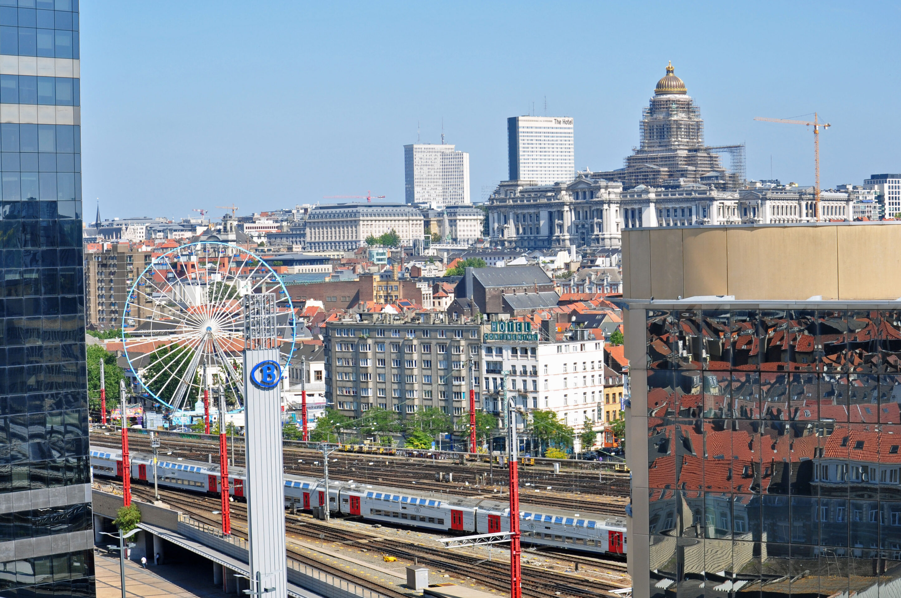 When will the sun shine on Brussels-Midi station?