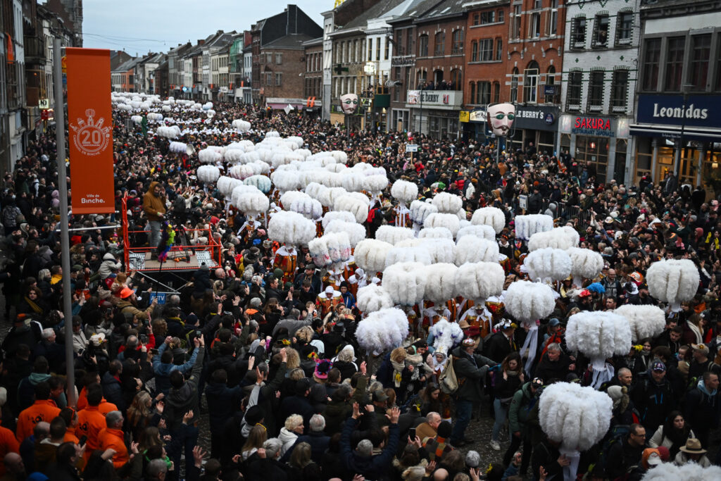 Renowned three-day Binche Carnival starts today