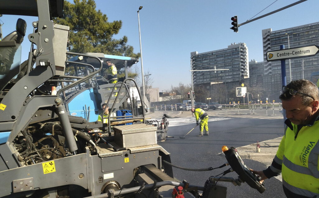 Brussels starts work to resurface roads