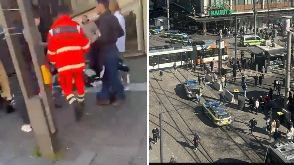 Car drives into crowd in Germany: Two dead, several seriously injured