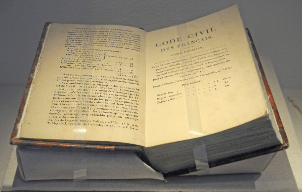 Napoleon's Civil Code sold at auction for €395,000