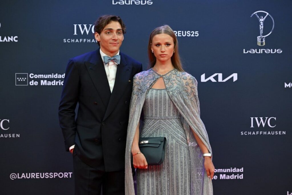 Mondo Duplantis and Simone Biles win top prizes at the 'Oscars of Sport'