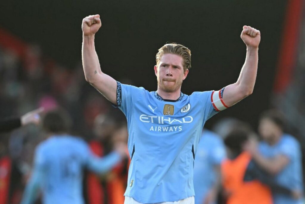 Kevin De Bruyne to leave Manchester City at end of the season
