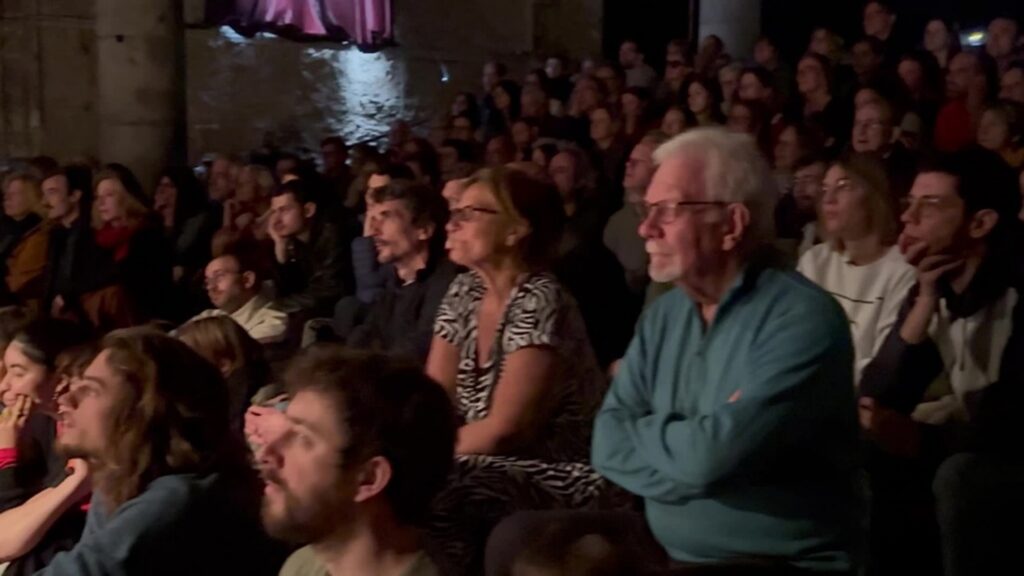 Palestinian actor was the star guest at Huy street festival