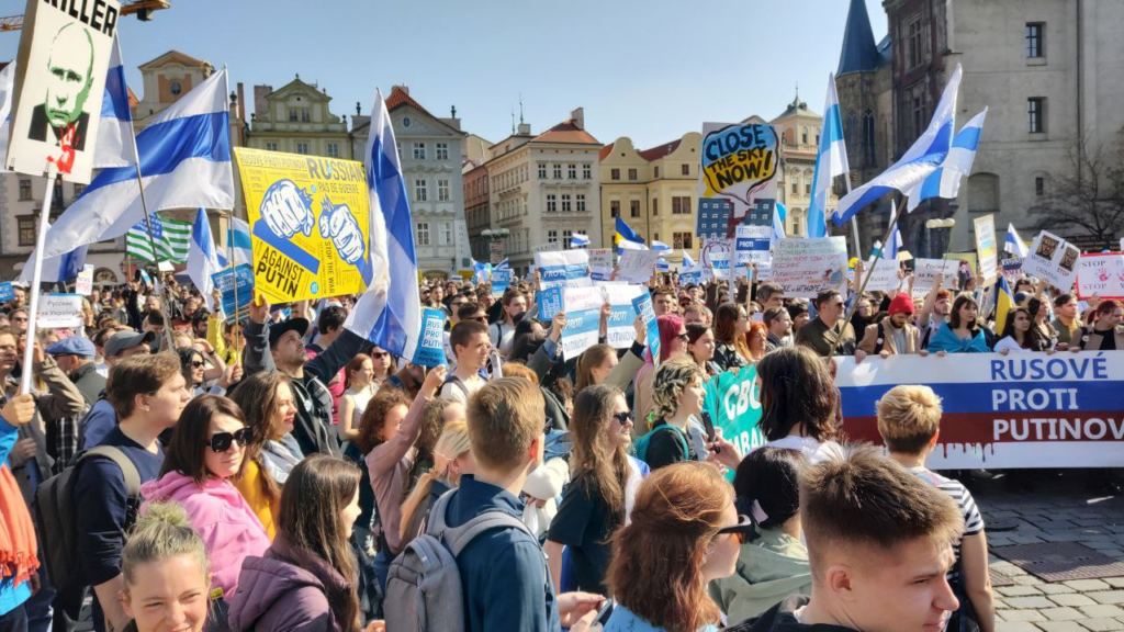 Russian anti-war activists meet in secret Brussels venue