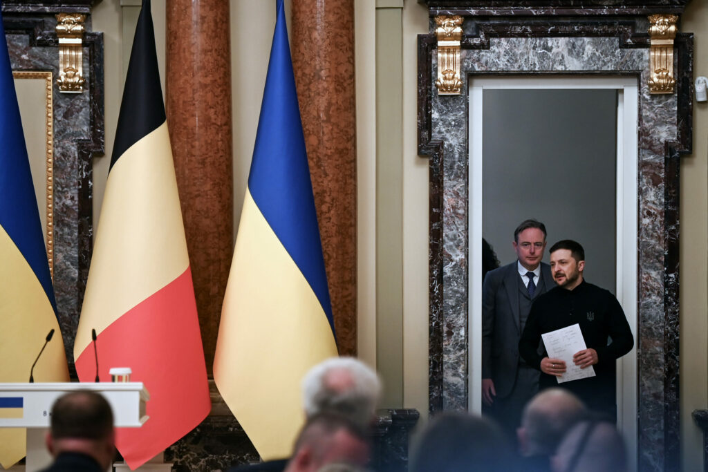 Zelenskyy announces three deals with Belgian defence companies