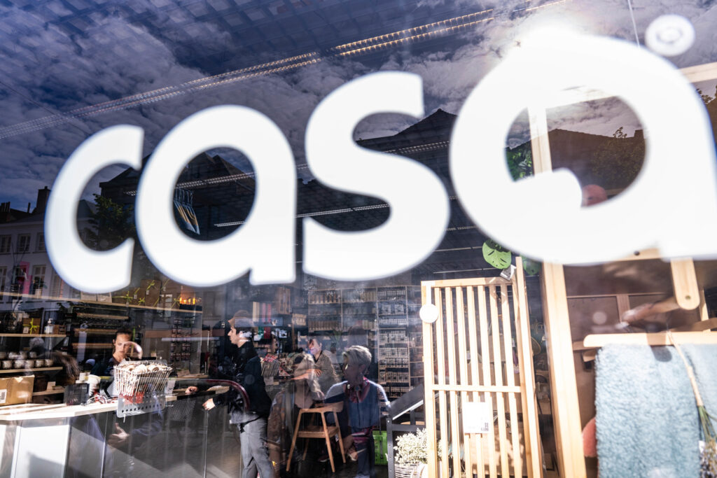 Final sale in Casa shops in Ixelles, Ghent, Waterloo and Turnhout