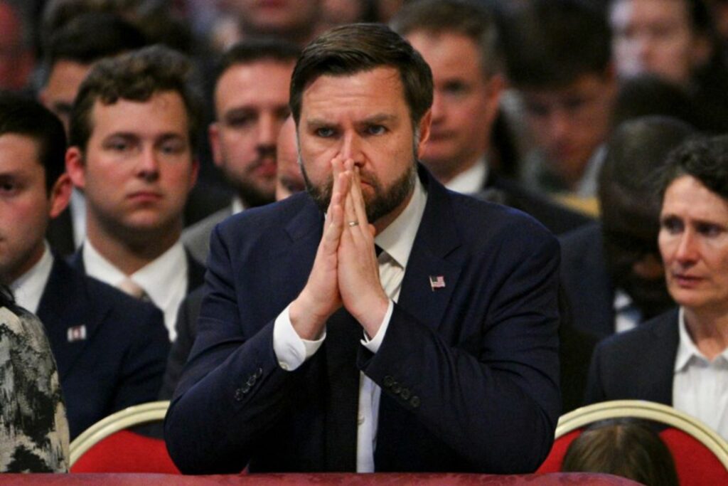 US Vice-President JD Vance received at Vatican
