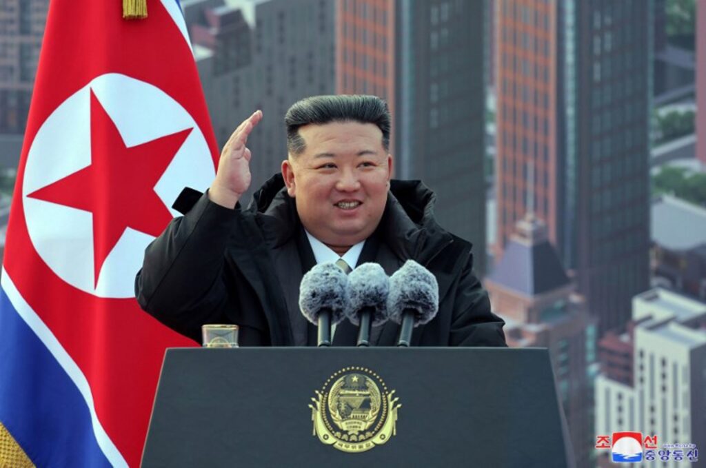 North Korea unveils 'multi-purpose destroyer' naval ship