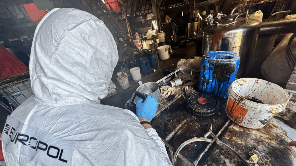 Industrial-scale drug lab dismantled in Belgian mansion