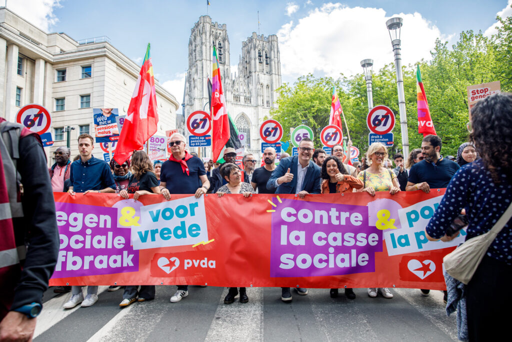 PTB gathers few thousands of protestors in Brussels against 'social destruction'