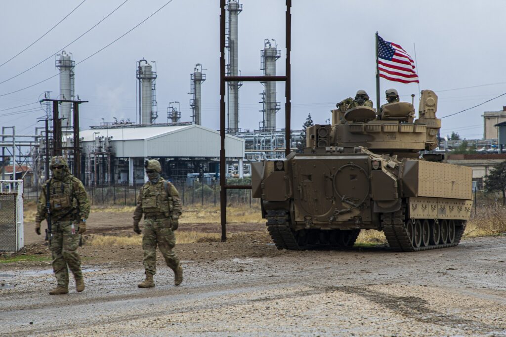 Washington says it is halving its military presence in Syria