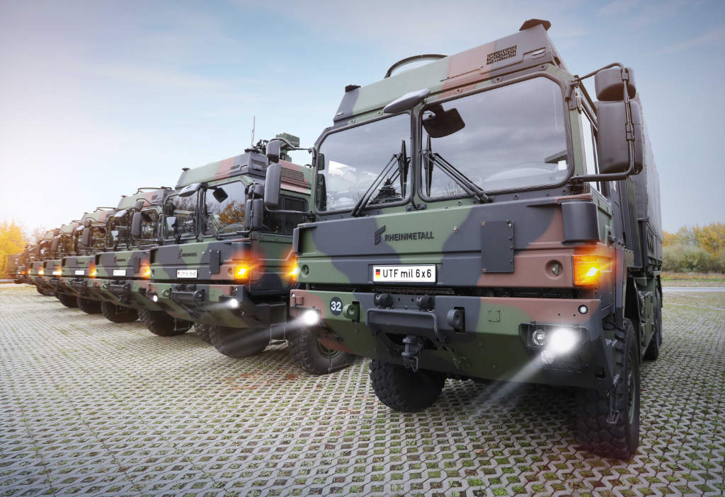 European rearmament boosts Rheinmetall's sales