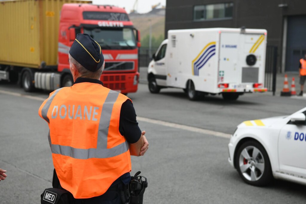 Customs officials receiving new weapons as they face heavily armed drug criminals