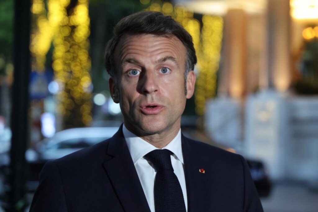 'Turn anger at Putin into action' - Macron tells Trump