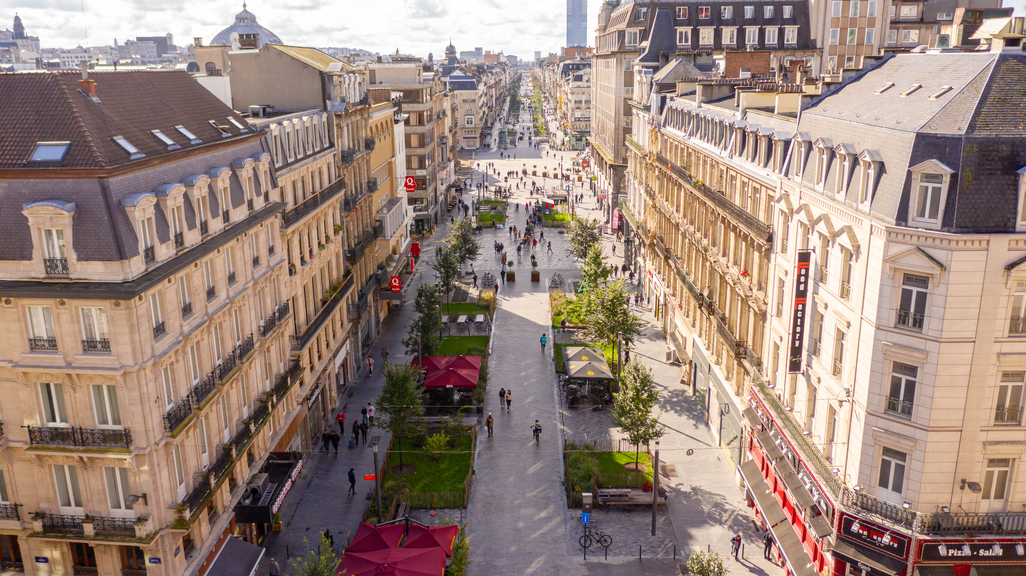 The uneven impact of Brussels’ pedestrian zone between residents and shop owners